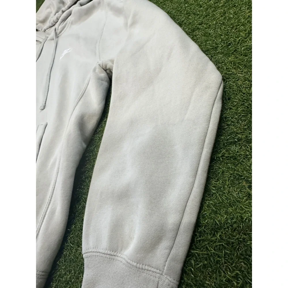 Nike Mens Sportswear Club Fleece Hoodie‎ Beige Oatmeal Pullover Medium BV2654